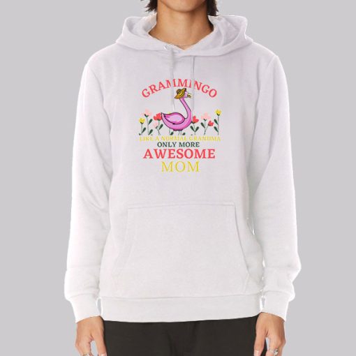 Like a Normal Grandma Quote Gramingo Hoodie