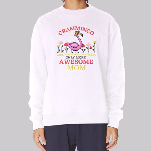 Like a Normal Grandma Quote Gramingo Hoodie