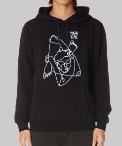Line Art Merch Yoga Hoodie