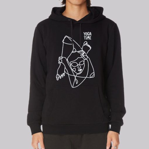 Line Art Merch Yoga Hoodie