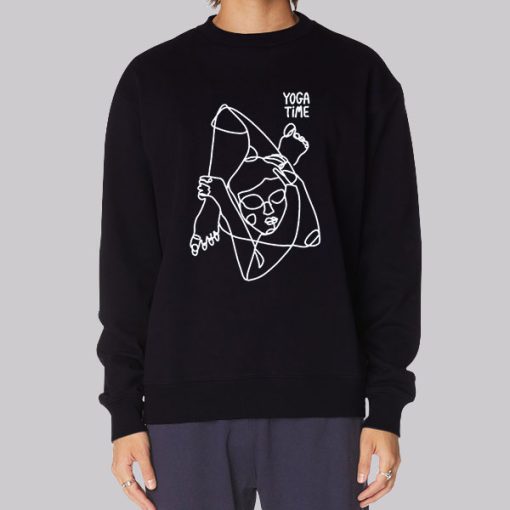 Line Art Merch Yoga Hoodie