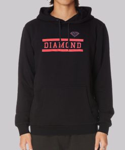 Line Red Diamond Hoodie