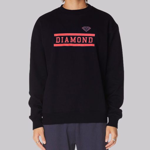 Line Red Diamond Hoodie