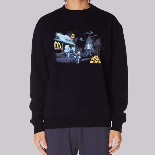 Live From Utopia Mcdonalds Travis Scott Hoodie