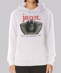 Live in Concert Janet Jackson Hoodie Live in Concert Janet Jackson Hoodie