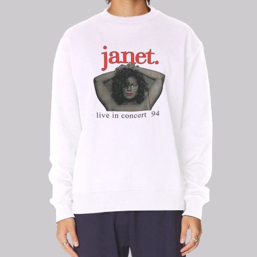 Live in Concert Janet Jackson Hoodie