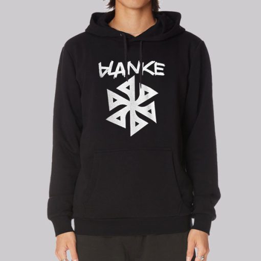 Logo Aesthetic Blanke Merch Hoodie