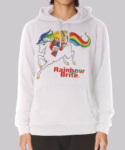 Logo Cartoon Rainbow Brite Hoodie Logo Cartoon Rainbow Brite Hoodie