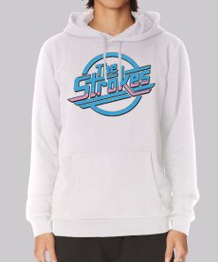 Logo Girls the Strokes Hoodie Logo Girls the Strokes Hoodie