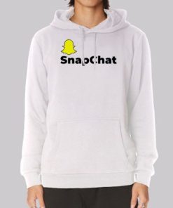 Logo Graphic Snapchat Hoodie 4