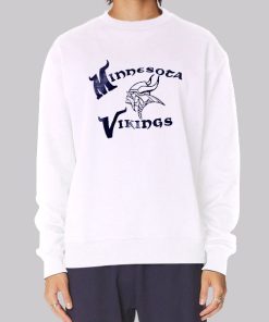 Logo Mascot Minnesota Viking Hoodie