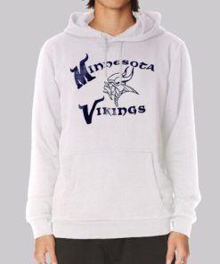 Logo Mascot Minnesota Viking Hoodie 3 Logo Mascot Minnesota Viking Hoodie 4