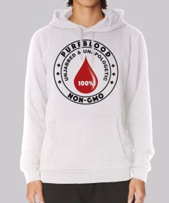 Logo Non GMO 100 Pureblood Hoodie