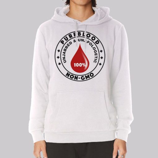 Logo Non GMO 100 Pureblood Hoodie