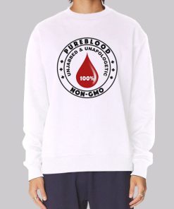 Logo Non GMO 100 Pureblood Hoodie