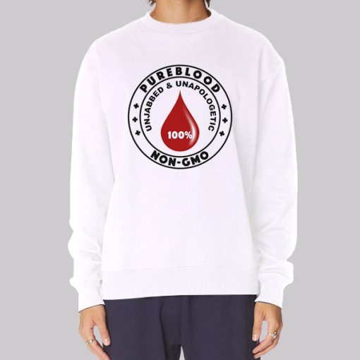 Logo Non GMO 100 Pureblood Hoodie