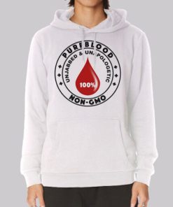Logo Non GMO 100 Pureblood Hoodie 3 Logo Non GMO 100 Pureblood Hoodie 4