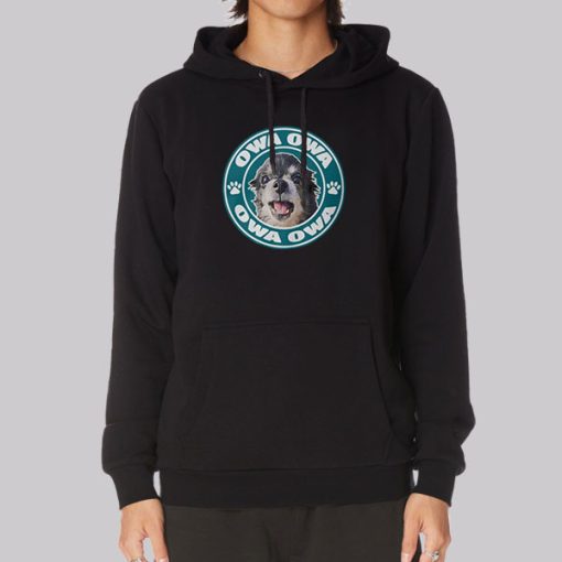 Logo Owa Owa Dog Merch Hoodie