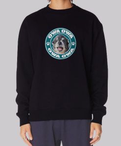 Logo Owa Owa Dog Merch Hoodie