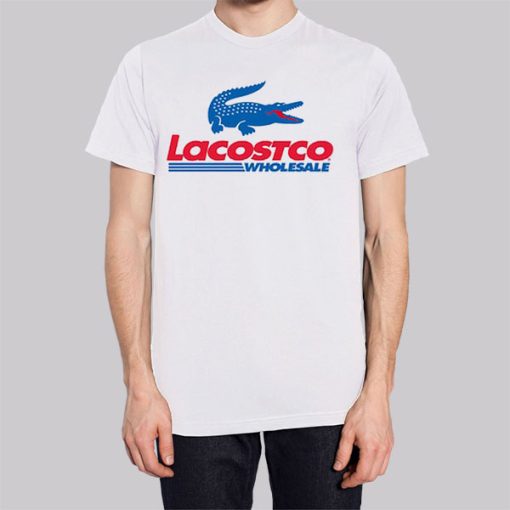 Logo Parody Lacostco Wholesale Costco Hoodie