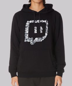 Logo Twitchcon Twitch Merch Hoodie