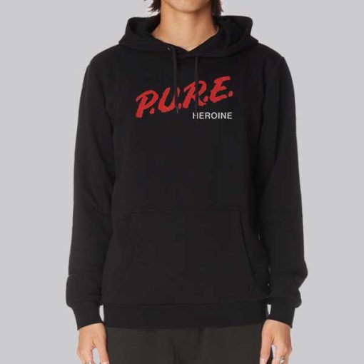 Lorde Pure Heroine 10 Years Clean Hoodie