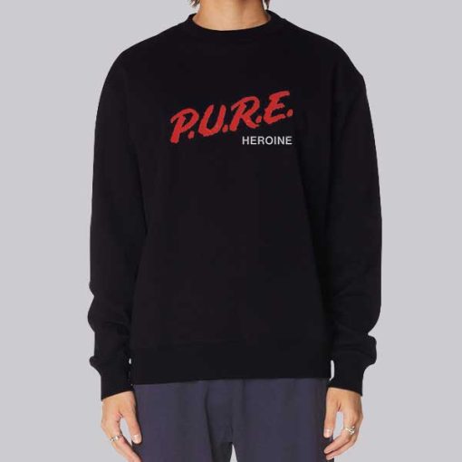 Lorde Pure Heroine 10 Years Clean Hoodie