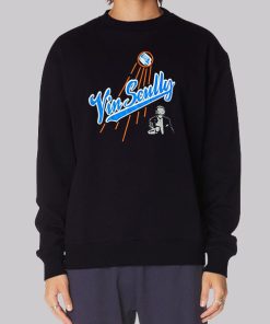 Los Angeles Dodgers Vin Scully Hoodie 1 Los Angeles Dodgers Vin Scully Hoodie 2