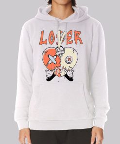 Loser Lover Drip Heart Crimson Bliss Hoodie Loser Lover Drip Heart Crimson Bliss Hoodie