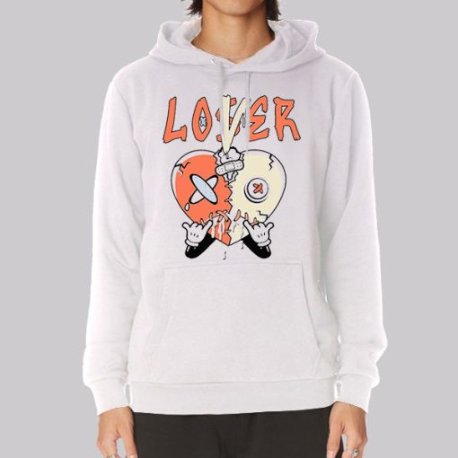 Loser Lover Drip Heart Crimson Bliss Hoodie