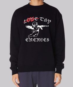 Love Thy Enemies Get Back Gang Hoodie