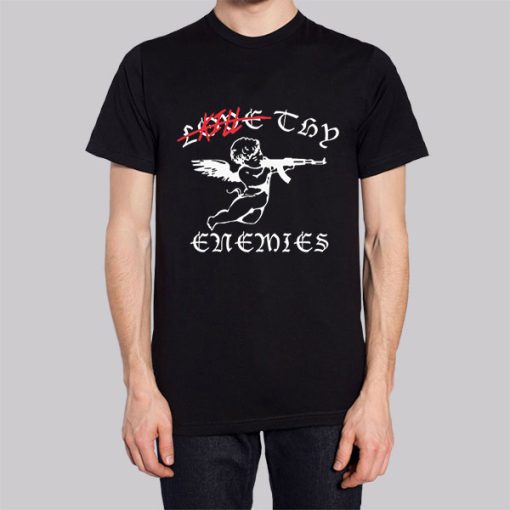 Love Thy Enemies Get Back Gang Hoodie