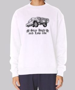 Lowrider Chola And Stay High Hoodie