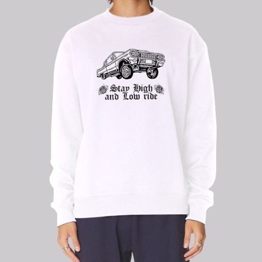 Lowrider Chola And Stay High Hoodie