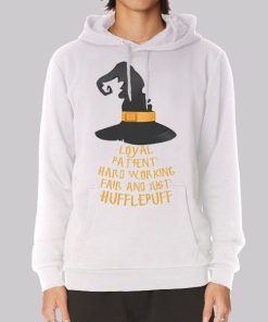 Loyal Patient Hard Working Hufflepuff Hoodie Loyal Patient Hard Working Hufflepuff Hoodie