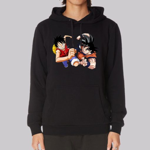 Luffy Son Goku Best Friend Hoodie