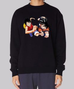 Luffy Son Goku Best Friend Hoodie