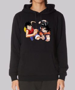 Luffy Son Goku Best Friend Hoodie 4