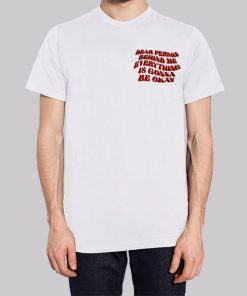 Lyrics Dear Person Behind Me Hoodie 3