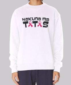 Ma Tatas Support Funny Breast Cancer Hoodie