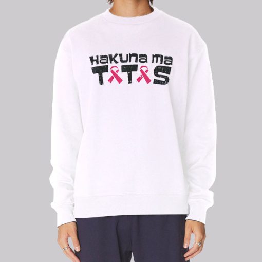 Ma Tatas Support Funny Breast Cancer Hoodie