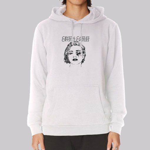 Madonna Antidazzle Crystal Castles Hoodie