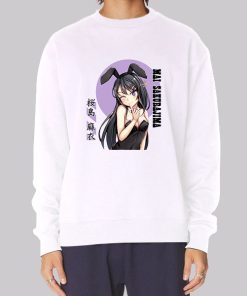 Mai Sakurajima Manga Anime Hoodie