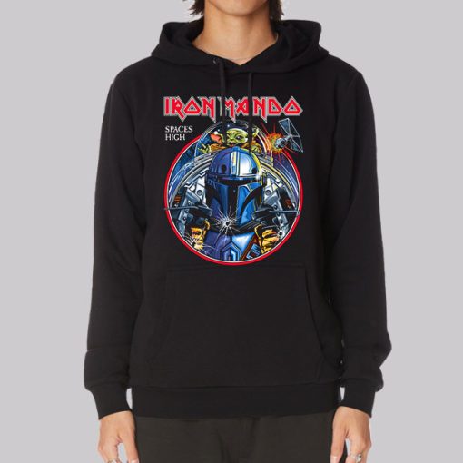 Mandalorian Spaces High Iron Mando Hoodie