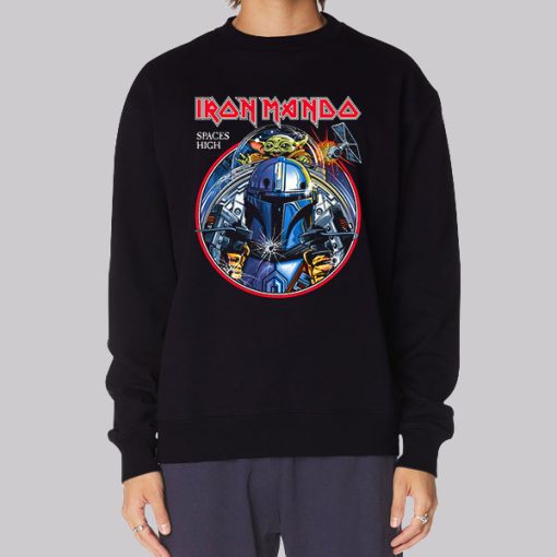 Mandalorian Spaces High Iron Mando Hoodie