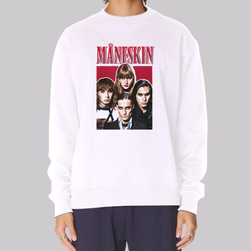 Maneskin Merch Rock N Roll Eurovision Hoodie