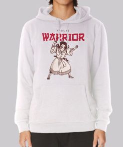 Manga Japanese Art Kabuki Warrior Hoodie 4