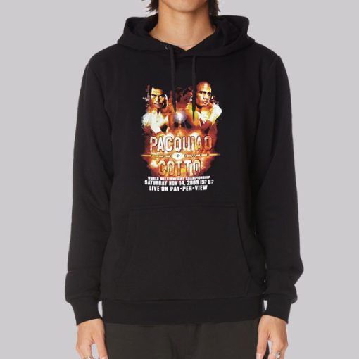 Manny Pacquiao vs Miguel Cotto Hoodie