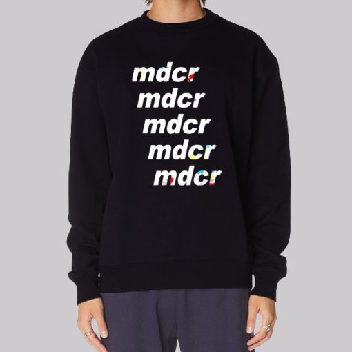 Mdcr Man City Back Printed Hoodie