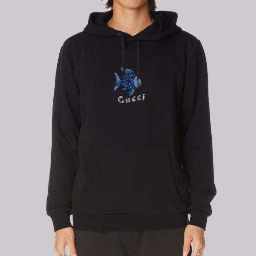 Mega Yacht Rainbow Fish Hoodie